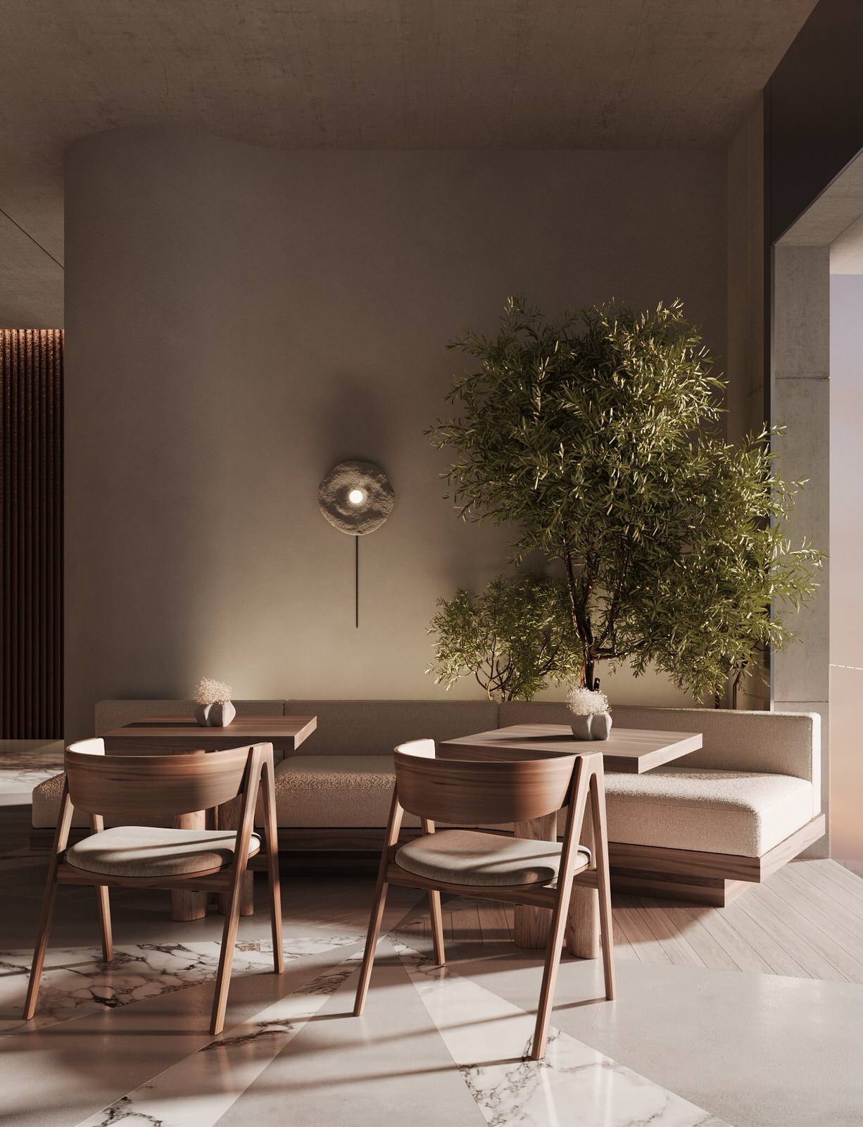 Ресторан спа отеля, г. Бар, Черногория