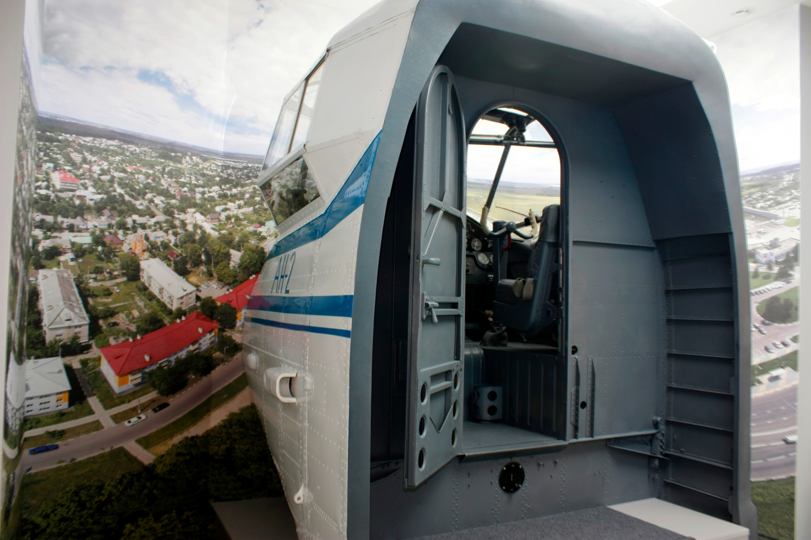 Дизайн интерьера Музея авиации в Белгороде