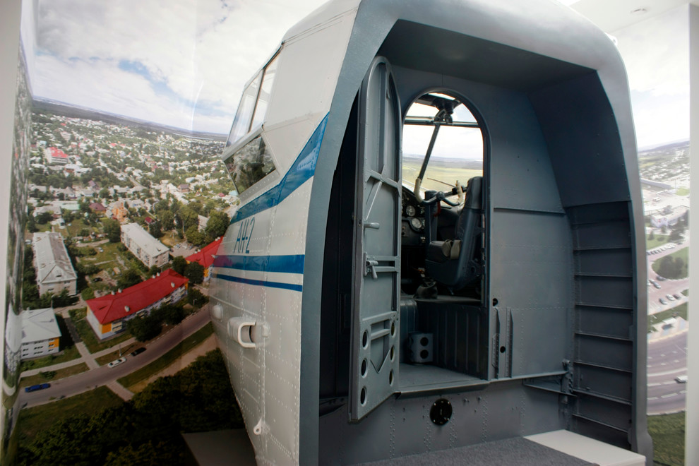 Дизайн интерьера Музея авиации в Белгороде