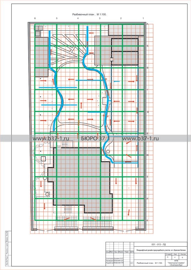 Ландшафтный дизайн дачного участка в п. Калина Красная