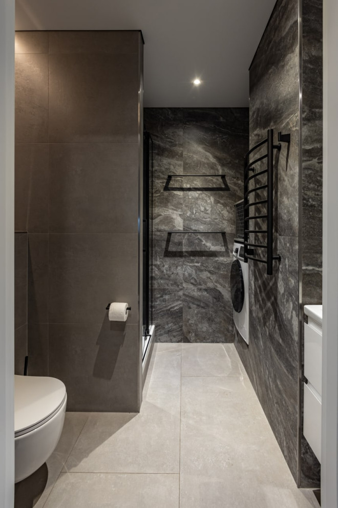 Квартира в серых тонах