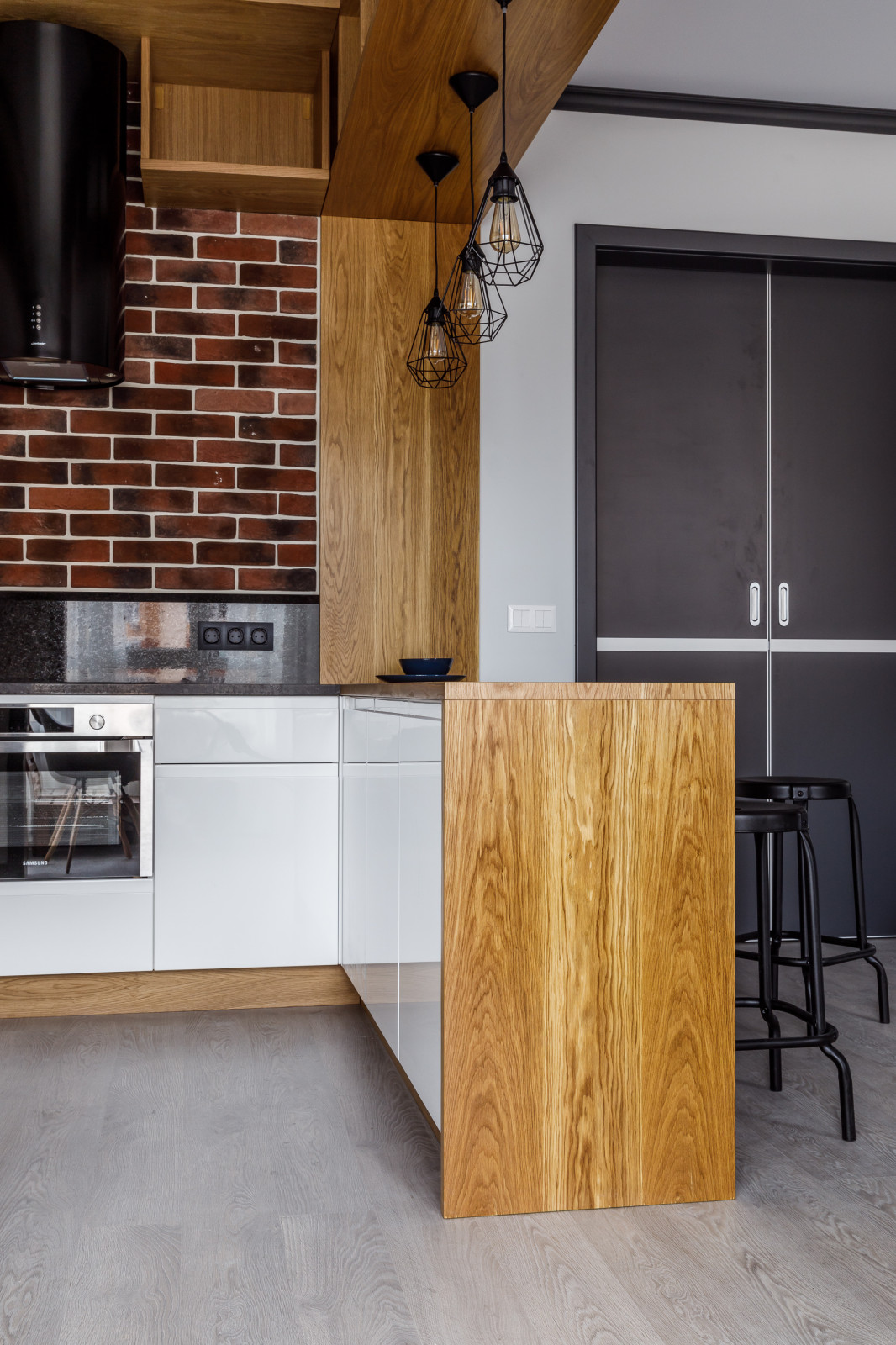 Кухонный гарнитур в стиле лофт