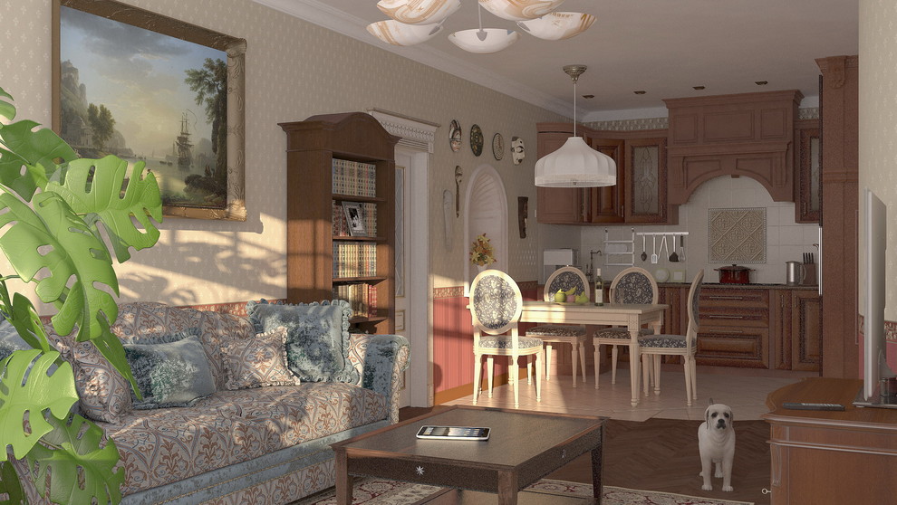 Вид от окна.