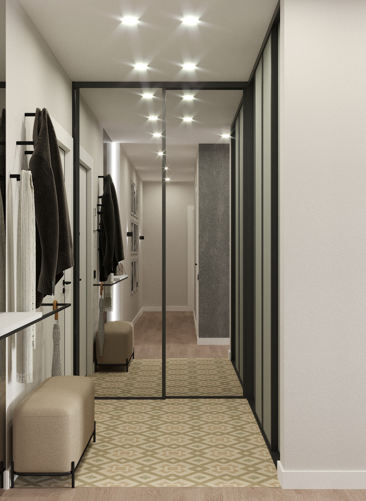 Дизайн-проект квартиры, площадью 99,1 м2 в г. Новосибирск