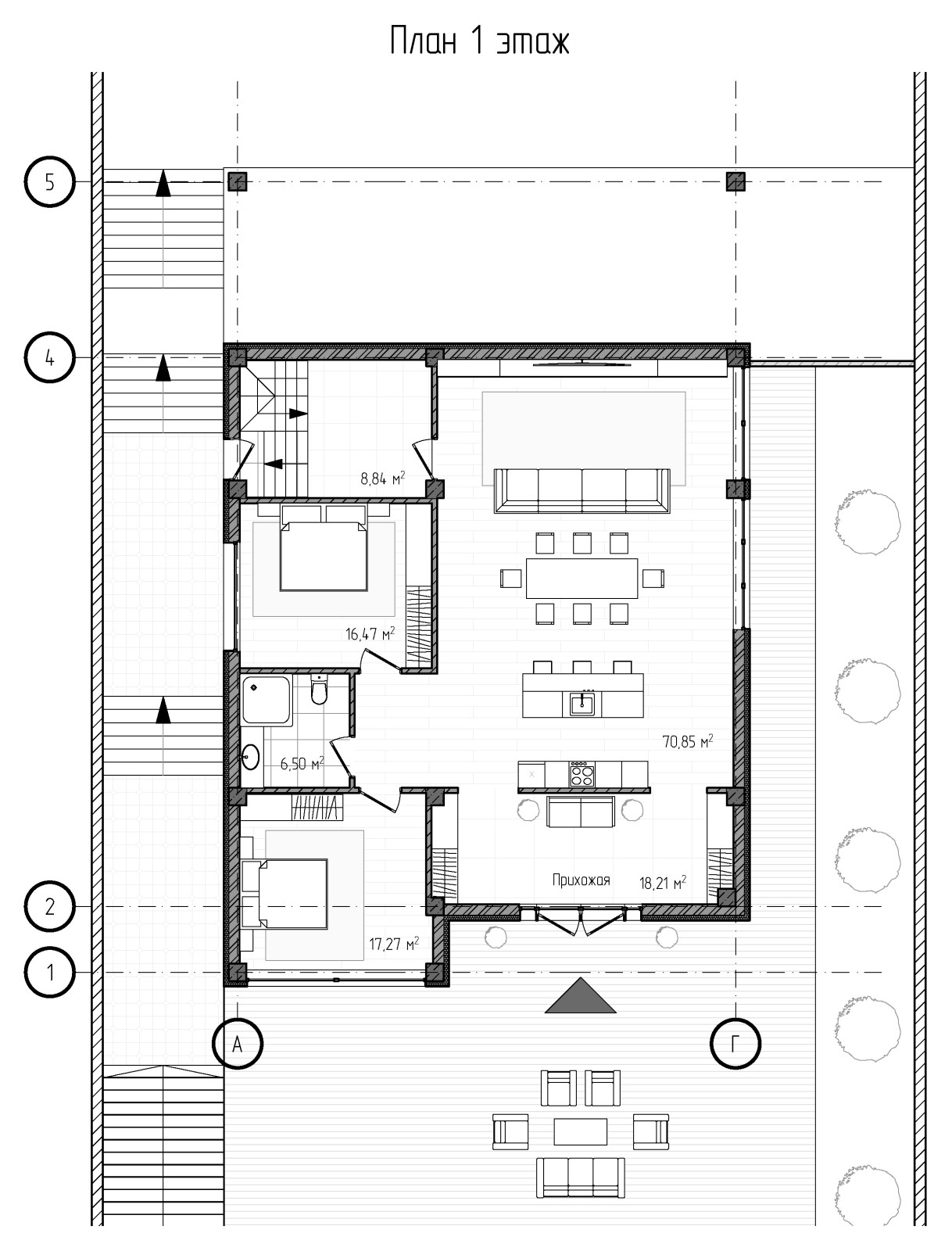 Террасный дом в г.Сочи