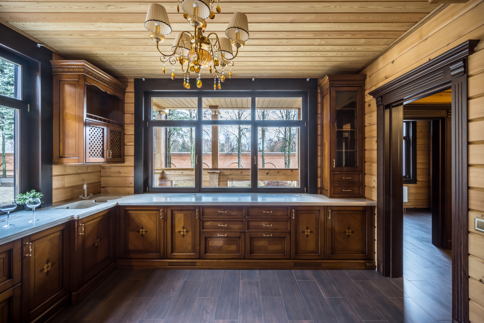 Дом из кедра