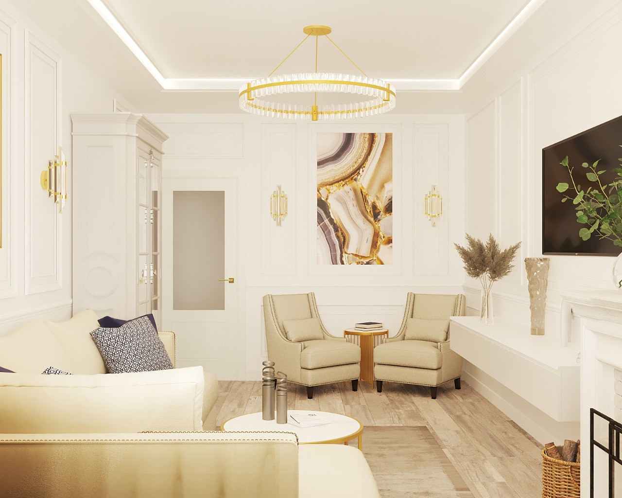 Дизайн проект квартиры в Красногорске