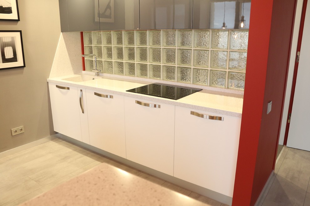 Проект двухуровневой квартиры в стиле ЛОФТ