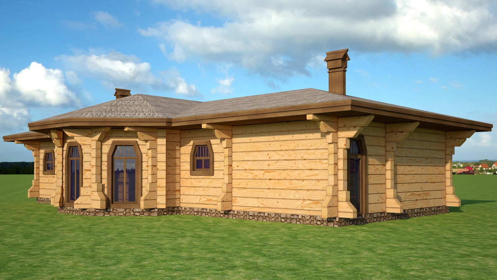 Проект бани--Каргополье