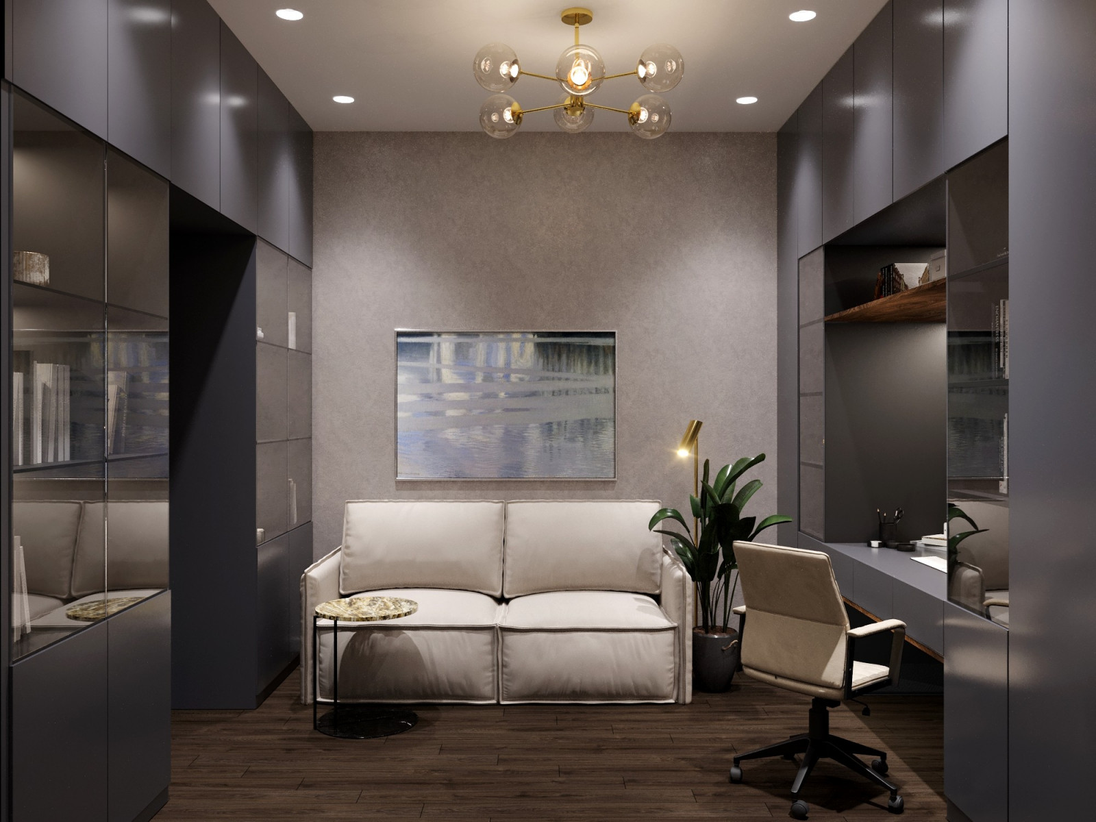 Обложка проекта: Квартира в серых тонах