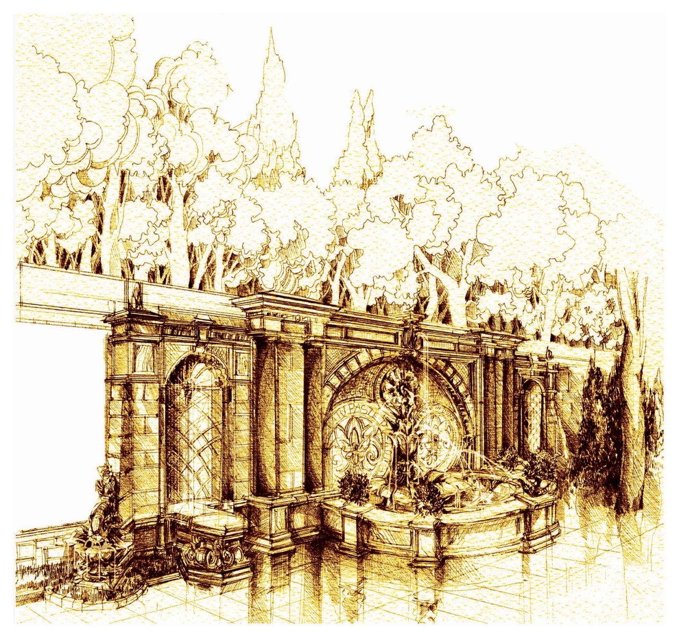 Эскизы - ландшафтный дизайн