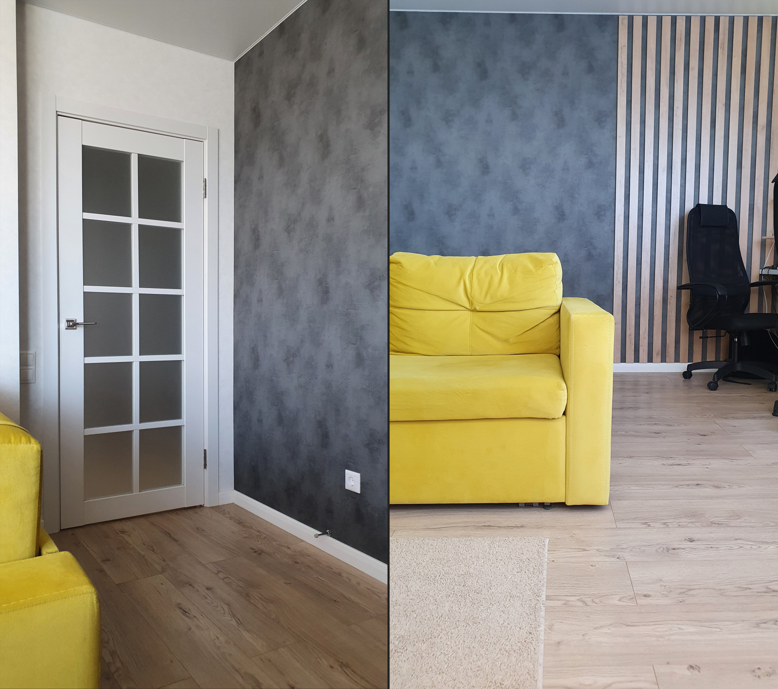 Минимализм + Сканди. ТРЕШКА 78,5 кв.м.