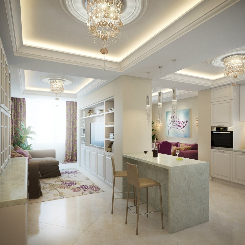 Квартира 100 м2 в г. Пермь для семьи из четырех человек