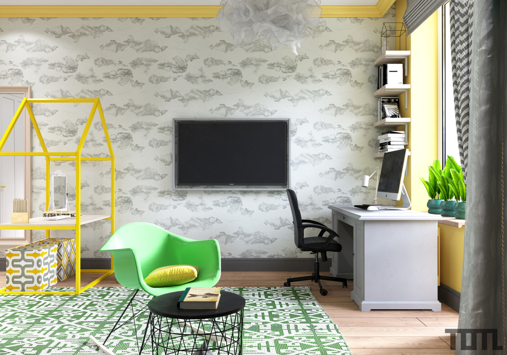 Просторный лофт для большой семьи