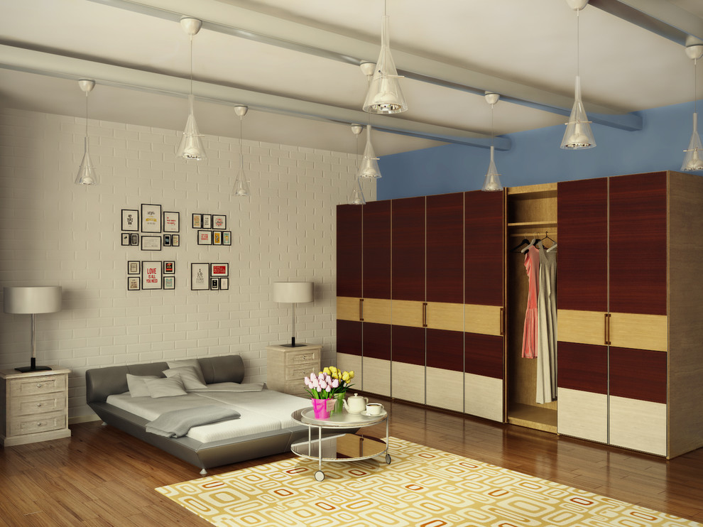 Обложка проекта: 3D Визуализация спальни Loft