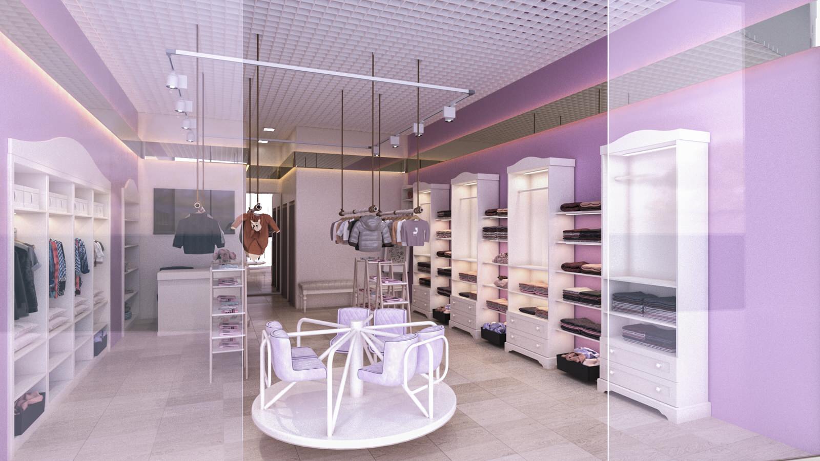 Shop_005_визуализация интерьера магазина в "ТРЦ МЕГАМАГ"