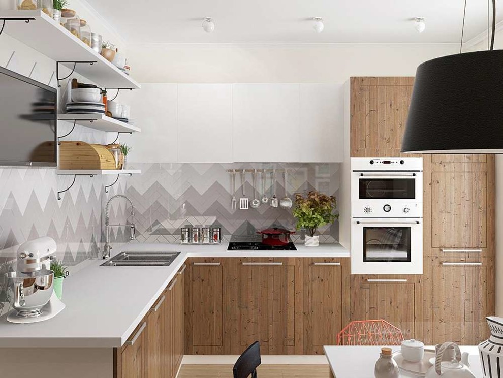 Дизайн двухкомнатной квартиры в скандинавском стиле