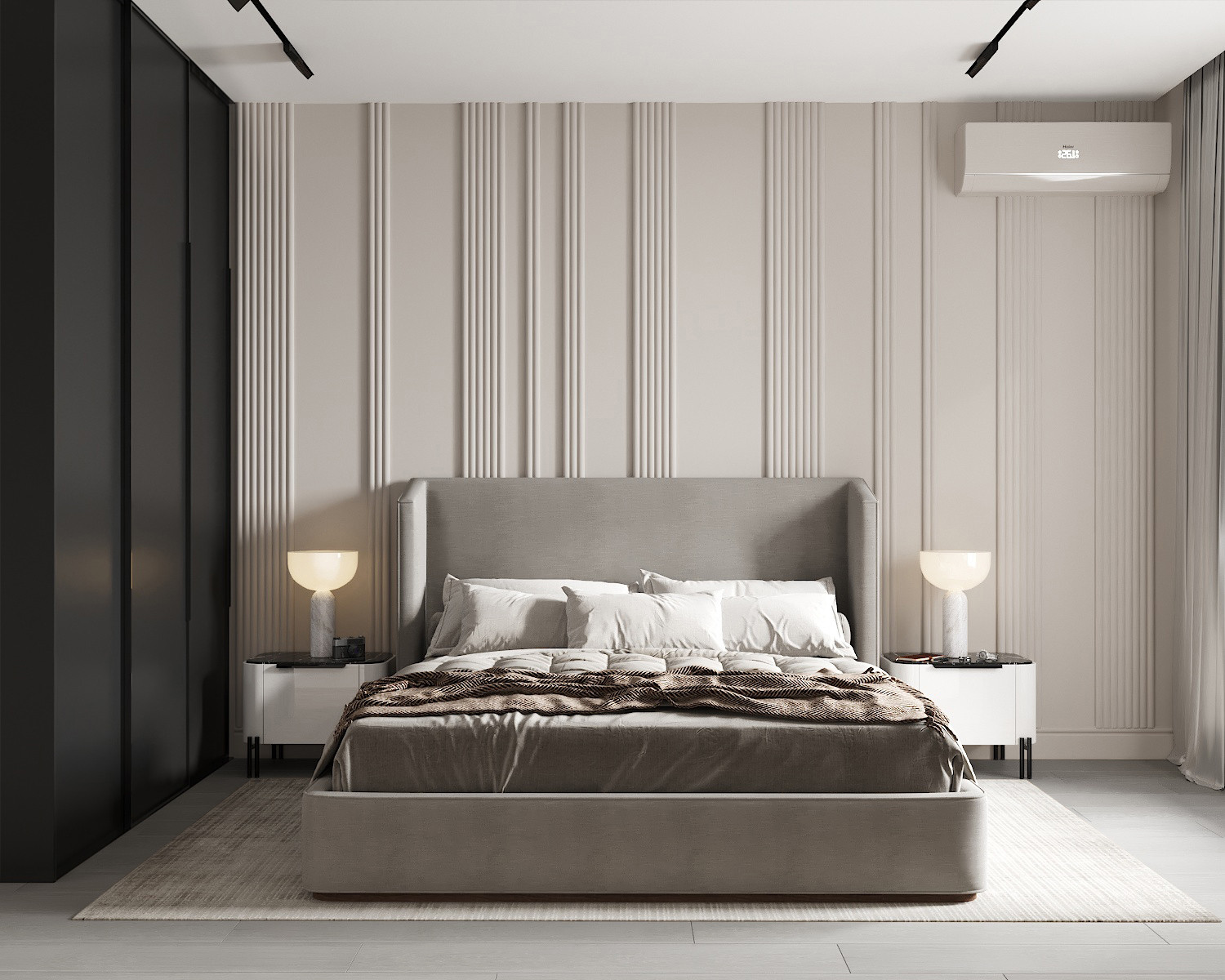 черно белый