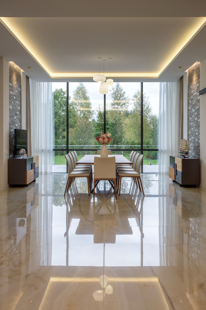 Обложка проекта: Загородный дом в посёлке Монтевиль - интерьеры