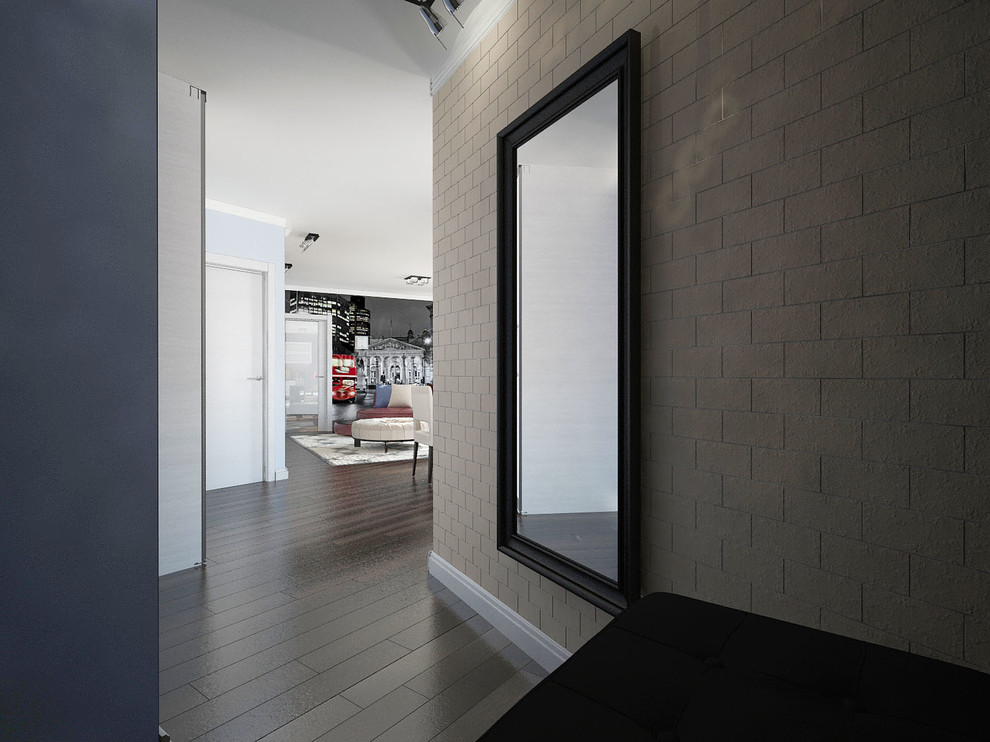 Современная трехкомнатная квартира на 20 этаже