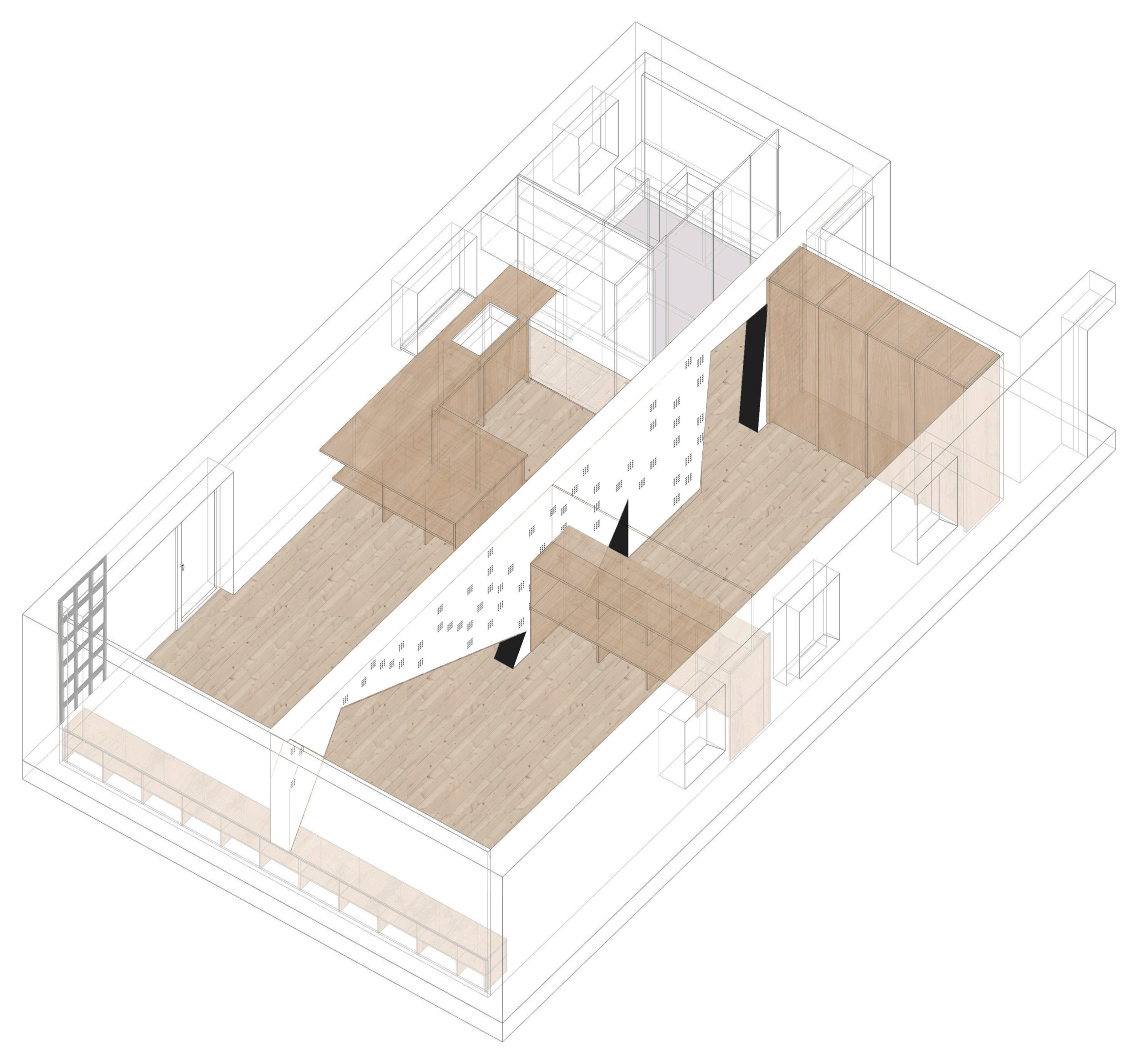 Houzz Испания: Квартира, где все покосилось