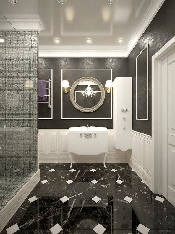 Квартира в современном классическом стиле