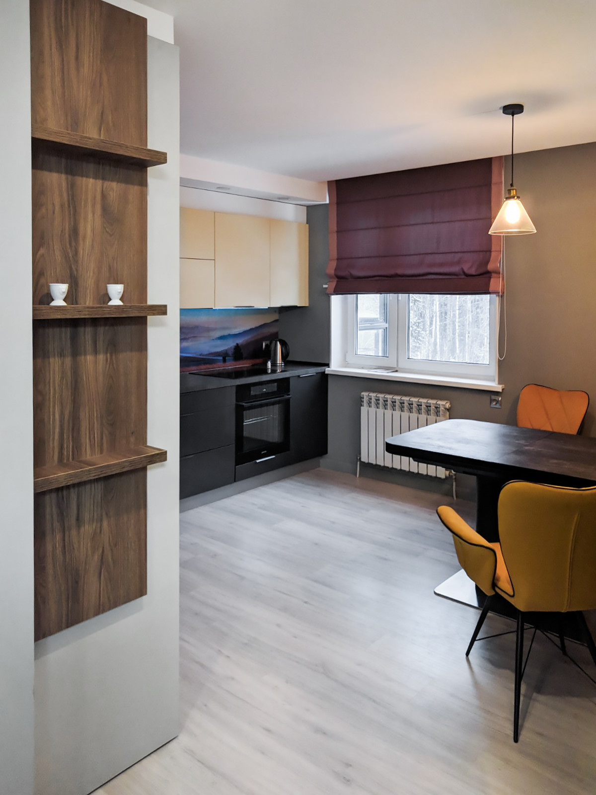 Новостройка для двух интеллигентов и компании,56 м.кв.