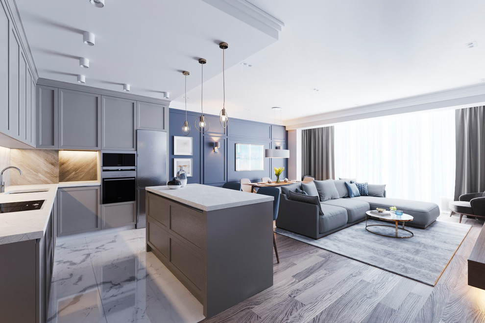 Кухня-гостиная в квартире