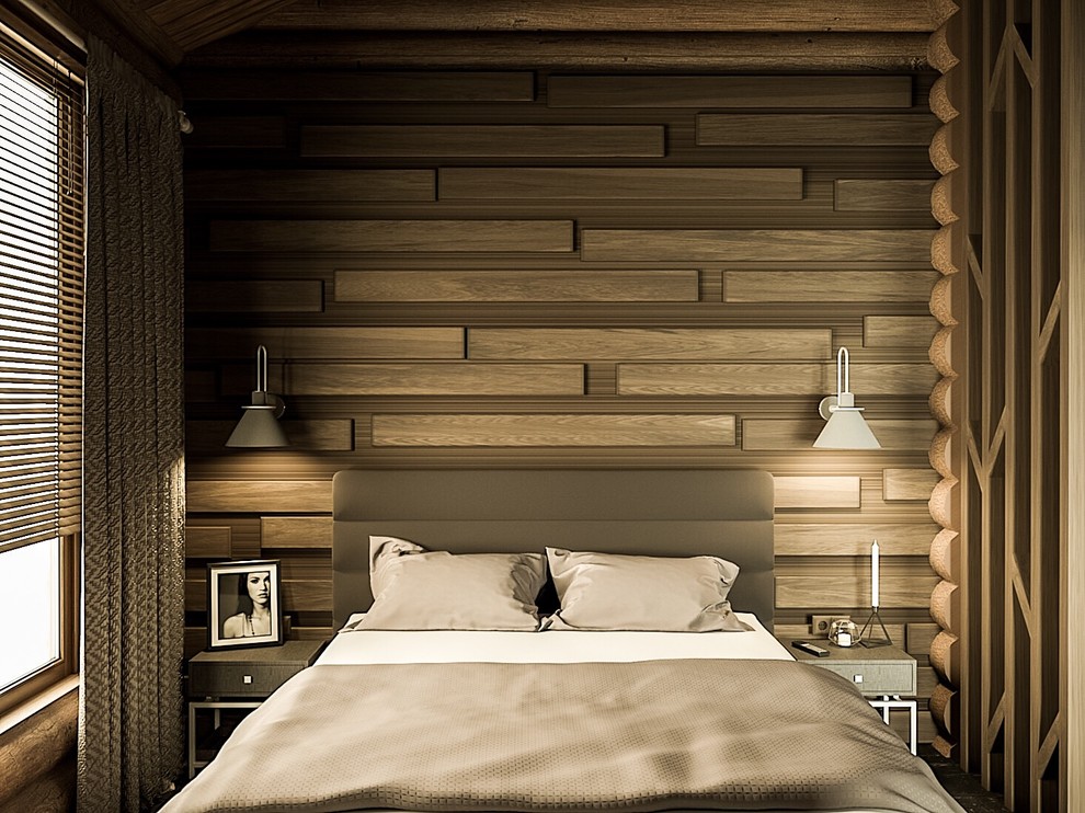 Дом из оцилиндрованного бревна 180м.кв.