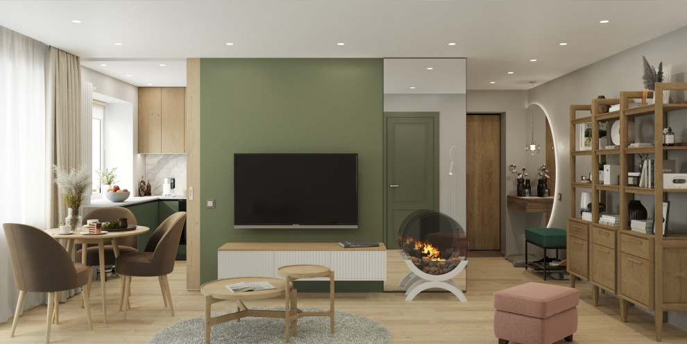 Дизайн проект квартиры 44м