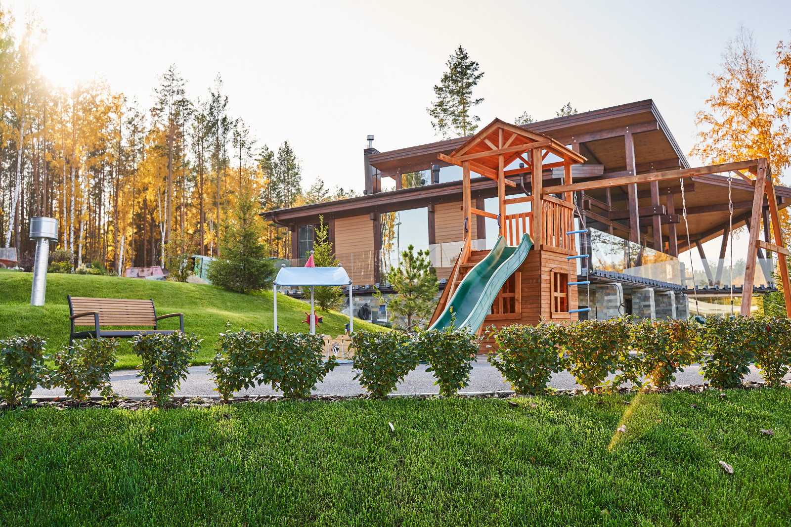 Сад холмов и склонов