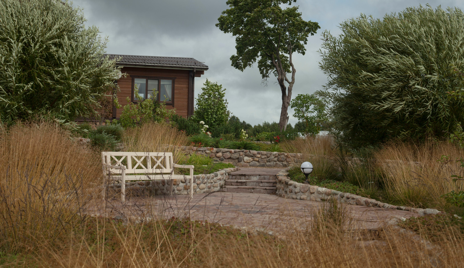 Обитель ветров, сад в Тверской области