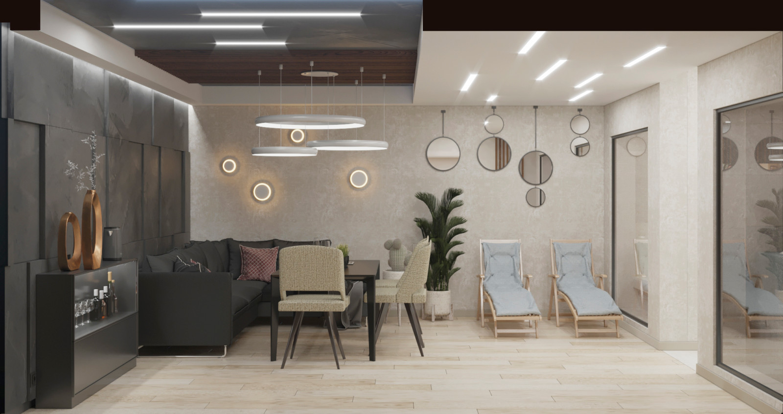 Обложка проекта: Комната отдыха в частном доме