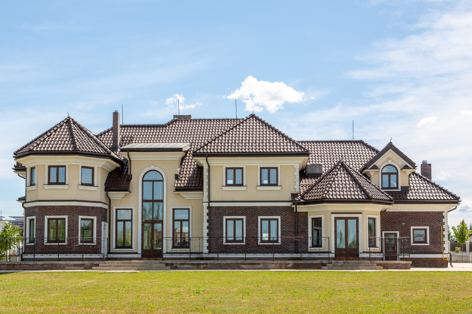 Дом в ближнем Подмосковье - построенный