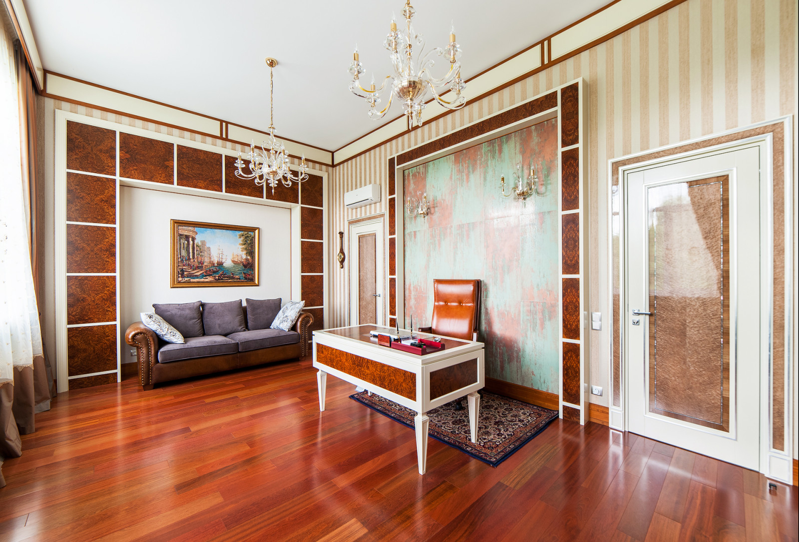 Кабинет в современном стиле от Mirt