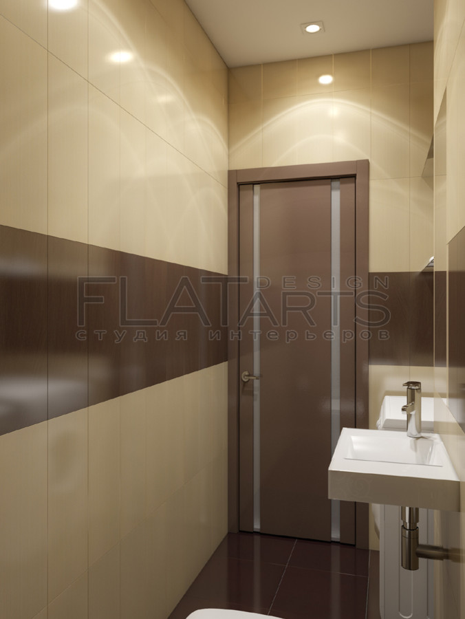 Дизайн 3-ной квартиры 97кв.м. в современном стиле