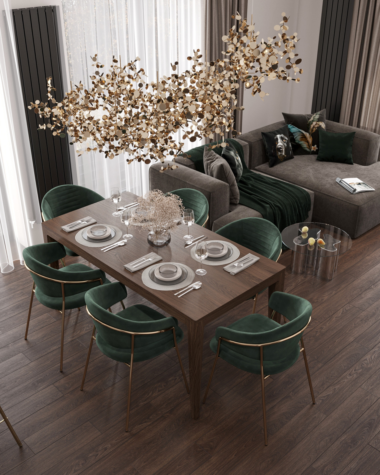 Дизайн проект загородного дома 110 кв.м.