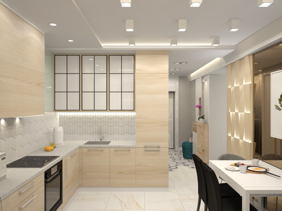 гостиная-кухня