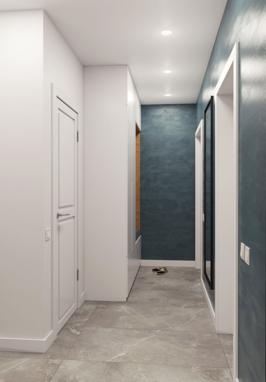 Интерьеры трехкомнатной квартиры в ЖК "Изумрудный" г. Самара