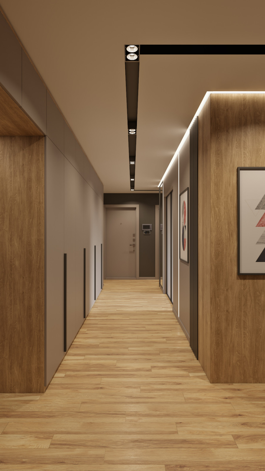 Дизайн трехкомнатной квартиры Днепр