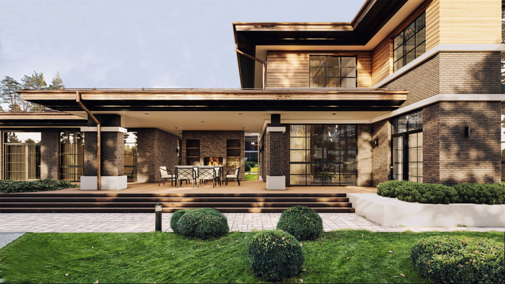 Дом в стиле Райта