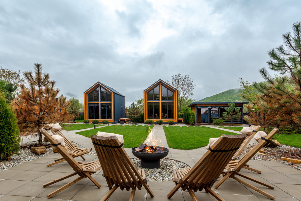 Ландшафтный дизайн базы отдыха «8 сосен»