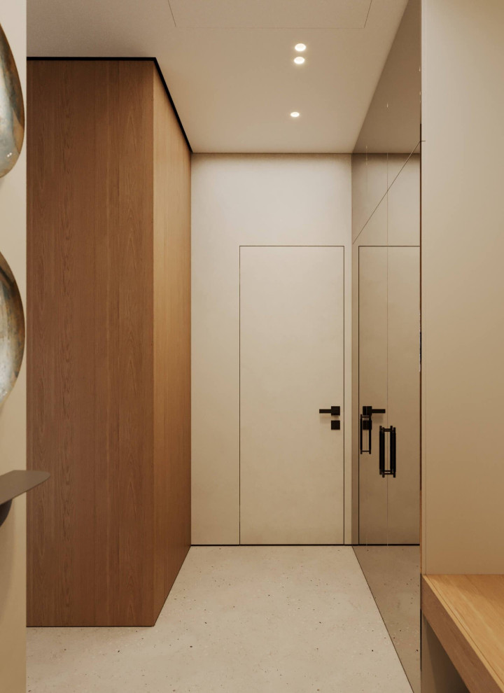 Теплый интерьер