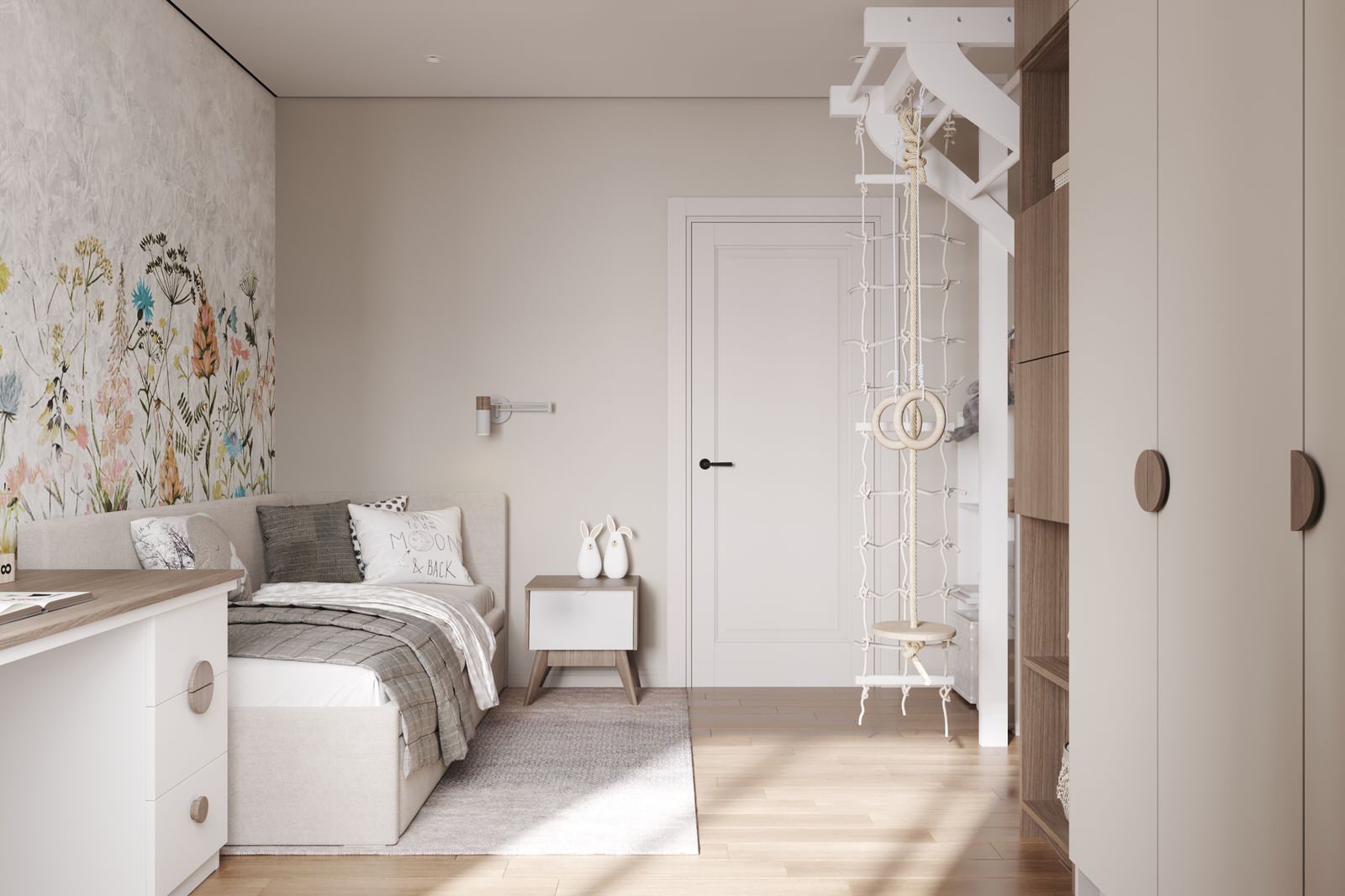 Дизайн детской спальни для девочки