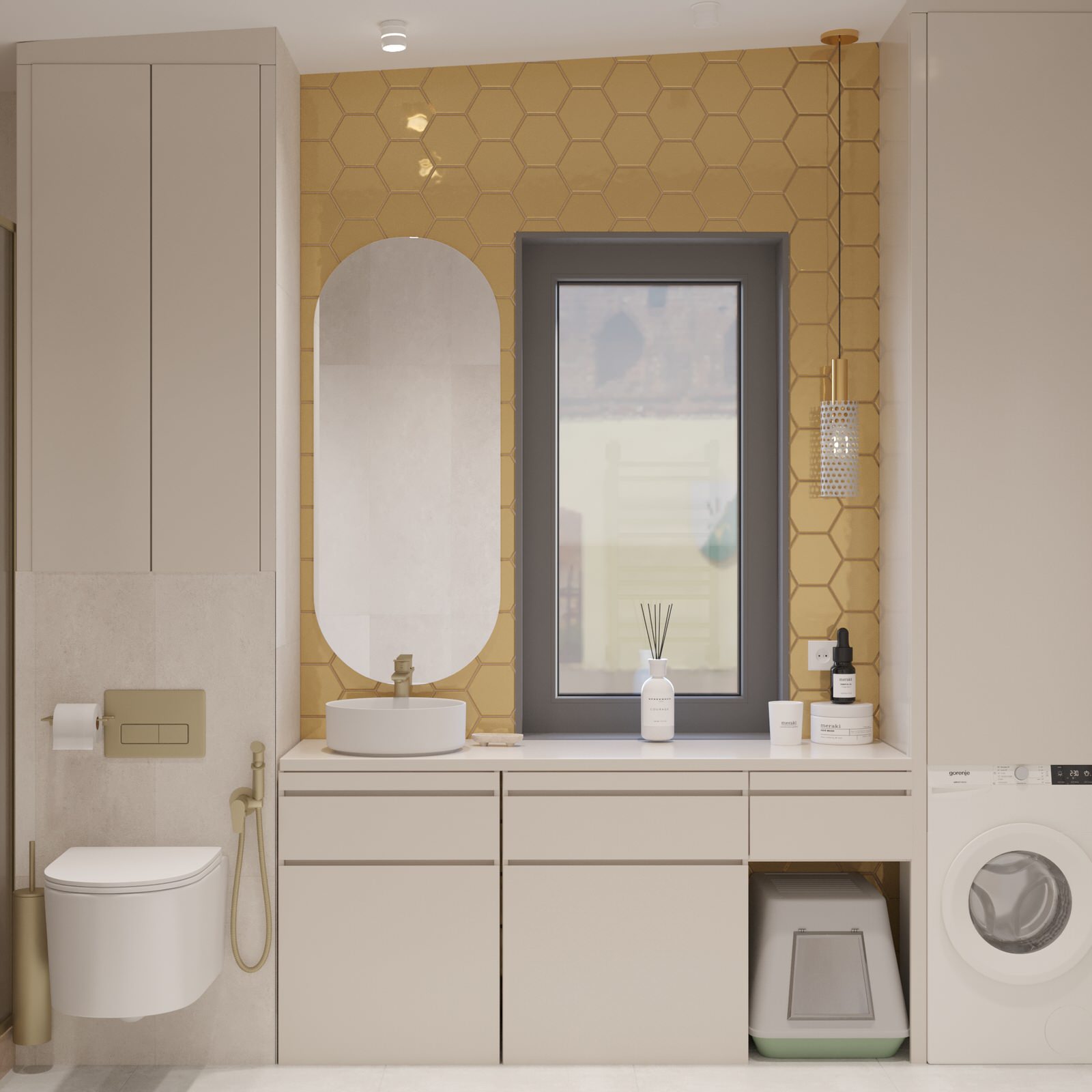 Дизайн проект для семьи из четырех человек