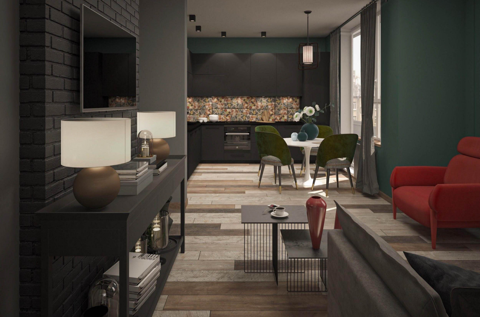 Визуализация кухни