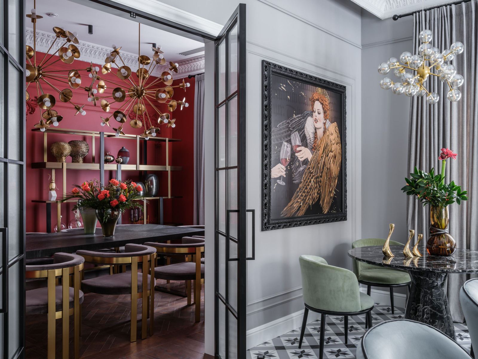 Стилизация загородного дома в КП Довиль