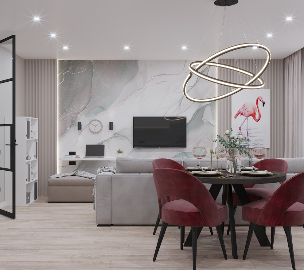 Дизайн-проект квартиры, площадью 58м2