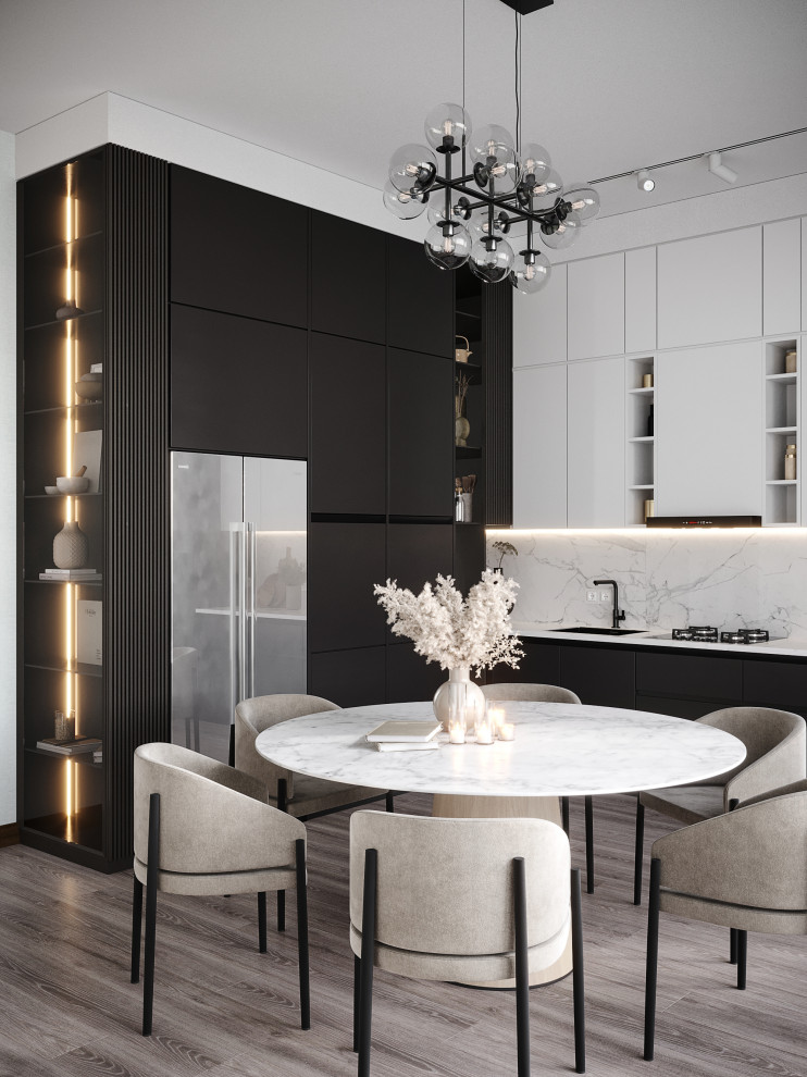 Обложка проекта: Кухня в стиле неоклассика