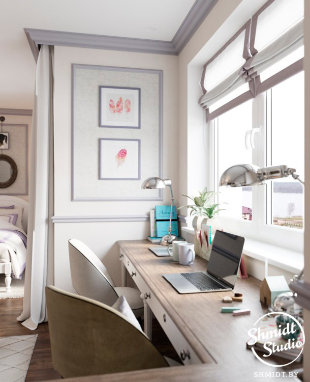 Проект "Яркий" в стиле Ardeco, Минск, 120 м.кв